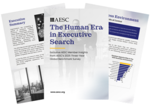 The Human Era in Executive Search