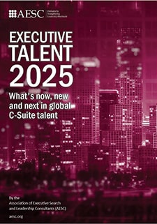 AESC Executive Talent Outlook Report 2019