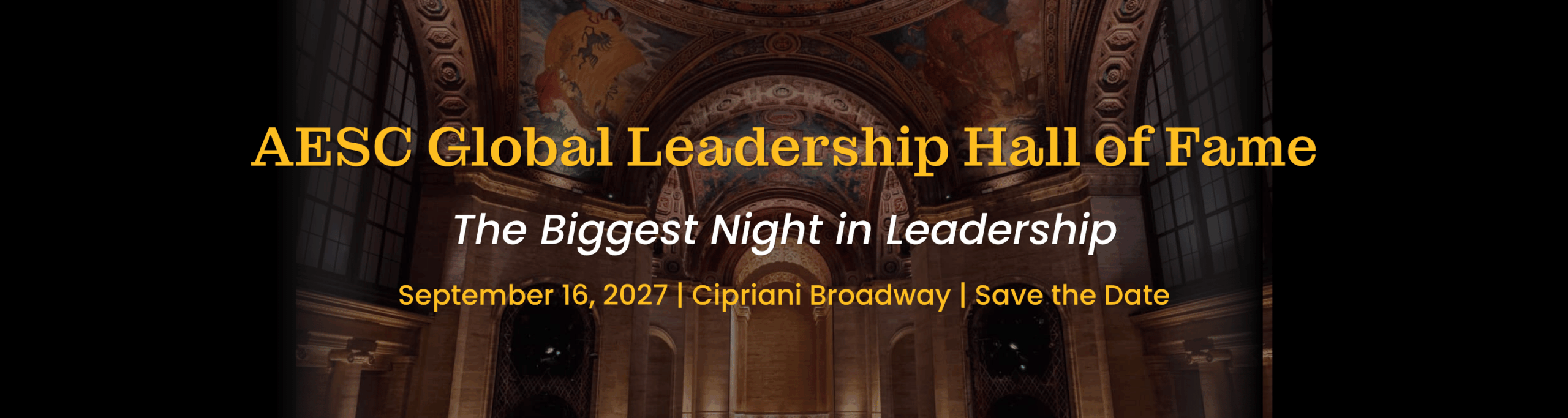 AESC Global Leadership Hall of Fame